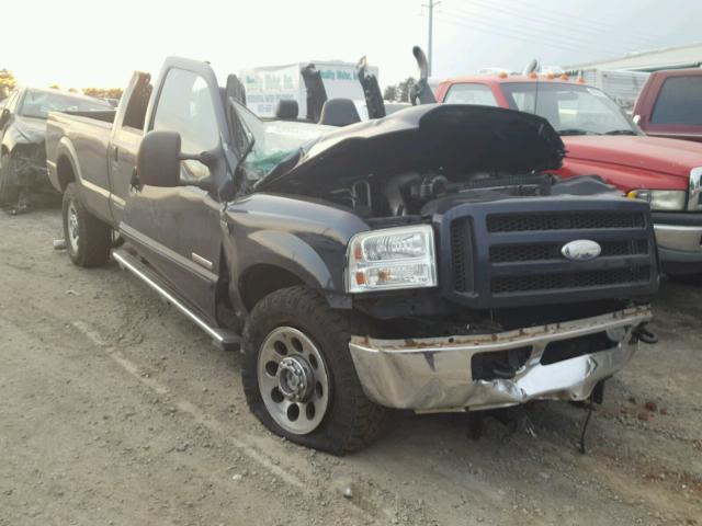 1FTWW31P85ED03723 - 2005 FORD F350 SRW S BLUE photo 1