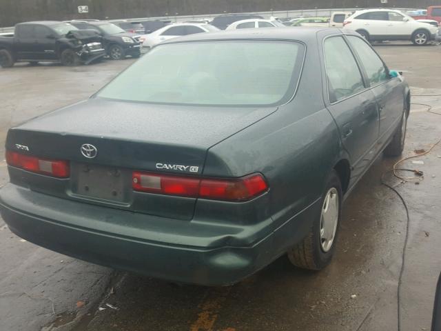 4T1BG22K7XU569442 - 1999 TOYOTA CAMRY CE GREEN photo 4