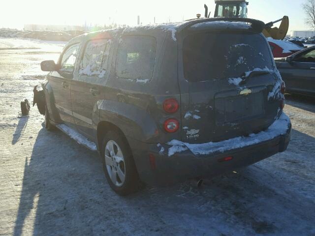 3GNDA13D78S645386 - 2008 CHEVROLET HHR LS GRAY photo 3