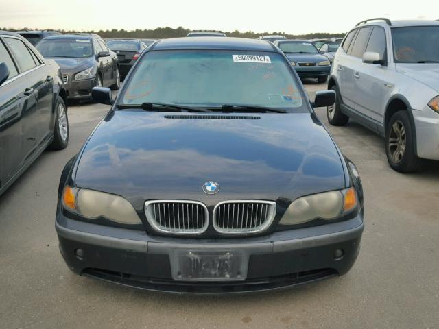 WBAEV334X2KL69847 - 2002 BMW 325 I BLACK photo 9