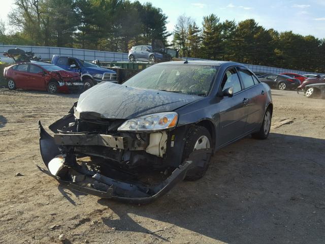 1G2ZF57B984309601 - 2008 PONTIAC G6 VALUE L GRAY photo 2