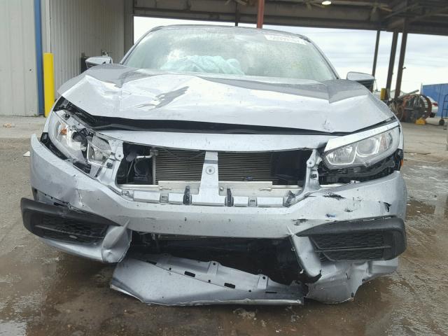 19XFC2F54GE071669 - 2016 HONDA CIVIC LX SILVER photo 9