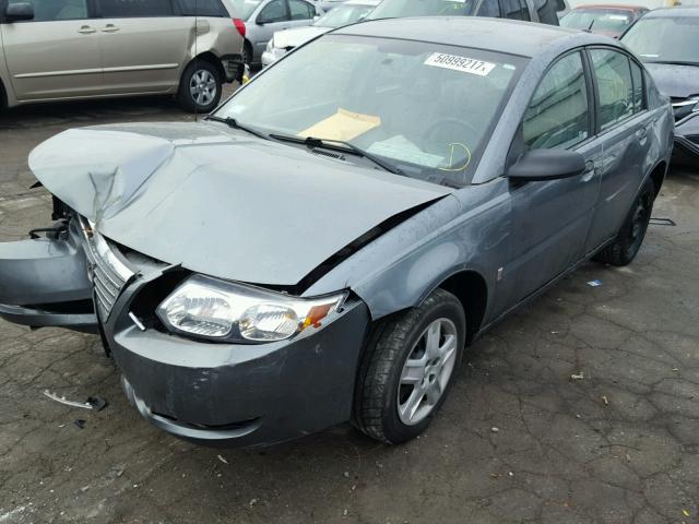 1G8AJ55F77Z200384 - 2007 SATURN ION LEVEL GRAY photo 2