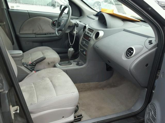 1G8AJ55F77Z200384 - 2007 SATURN ION LEVEL GRAY photo 5