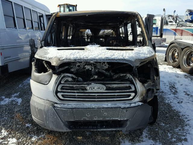 1FBZX2ZM0GKB28343 - 2016 FORD TRANSIT T- BURN photo 9