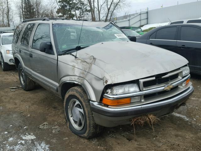 1GNDT13W6X2160114 - 1999 CHEVROLET BLAZER TAN photo 1