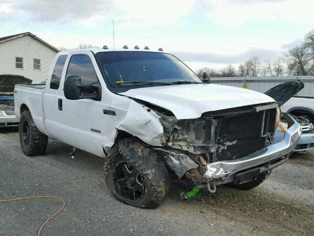 1FTNX21P24EE08839 - 2004 FORD F250 SUPER WHITE photo 1