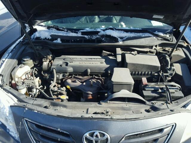 JTNBE46K373105940 - 2007 TOYOTA CAMRY NEW GRAY photo 7