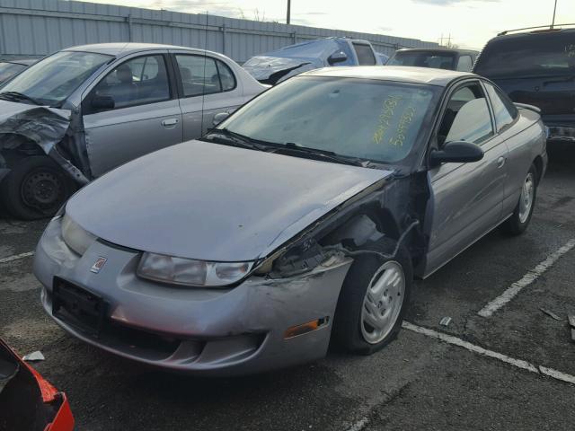 1G8ZH1272VZ293834 - 1997 SATURN SC2 SILVER photo 2