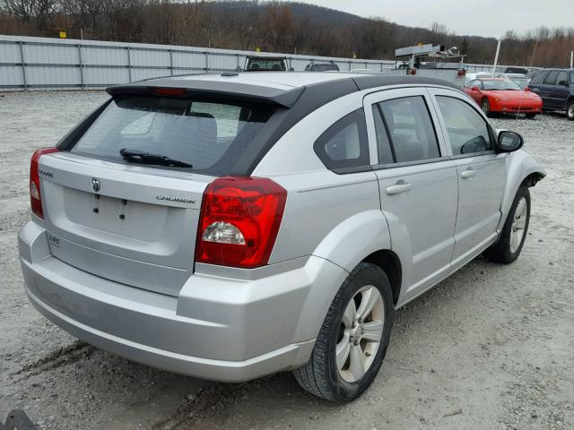 1B3CB3HA3BD172090 - 2011 DODGE CALIBER MA GRAY photo 4