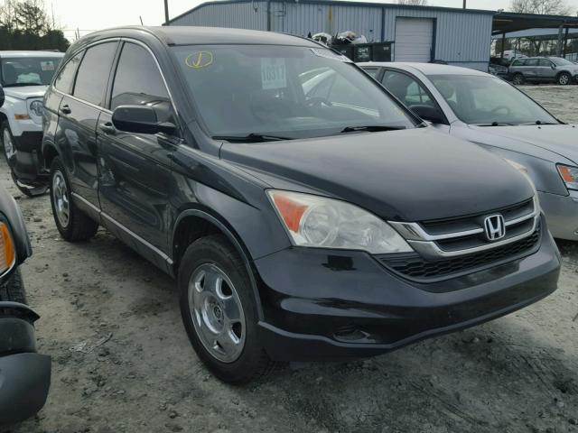 5J6RE3H35BL001181 - 2011 HONDA CR-V LX BLACK photo 1