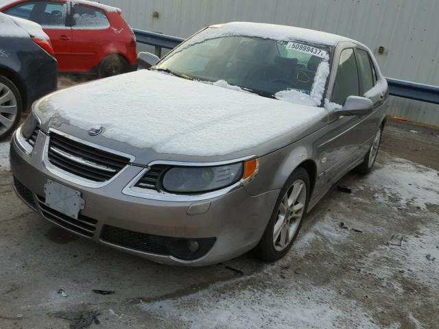 YS3ED49G763513019 - 2006 SAAB 9-5 GRAY photo 2