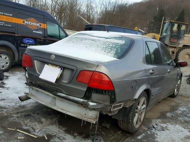 YS3ED49G763513019 - 2006 SAAB 9-5 GRAY photo 4