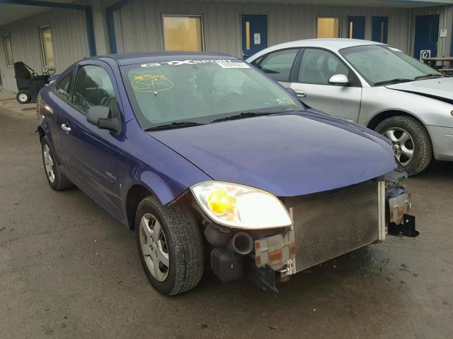 1G1AK15F877134377 - 2007 CHEVROLET COBALT LS BLUE photo 1