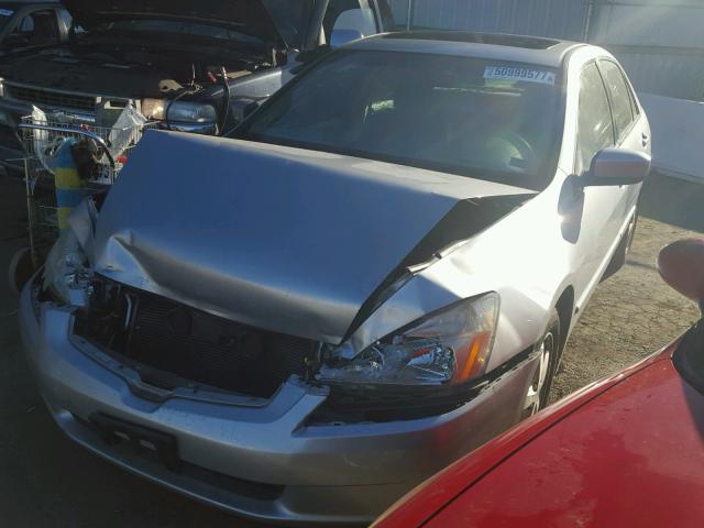 JHMCM56633C077537 - 2003 HONDA ACCORD EX SILVER photo 2