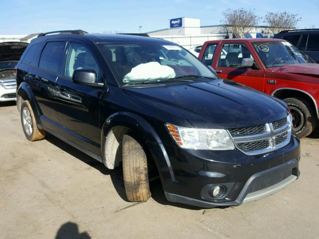 3D4PG1FG2BT540964 - 2011 DODGE JOURNEY MA BLACK photo 1