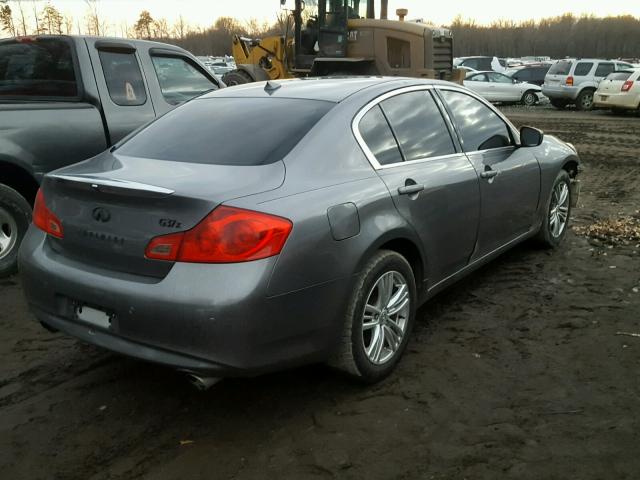 JN1CV6AR6CM675317 - 2012 INFINITI G37 GRAY photo 4