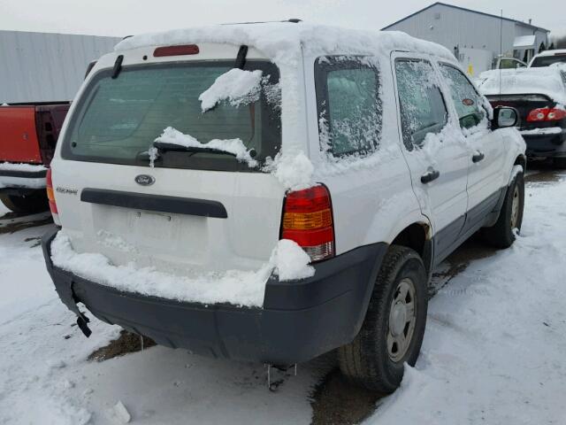 1FMYU92Z56KA23810 - 2006 FORD ESCAPE XLS WHITE photo 4