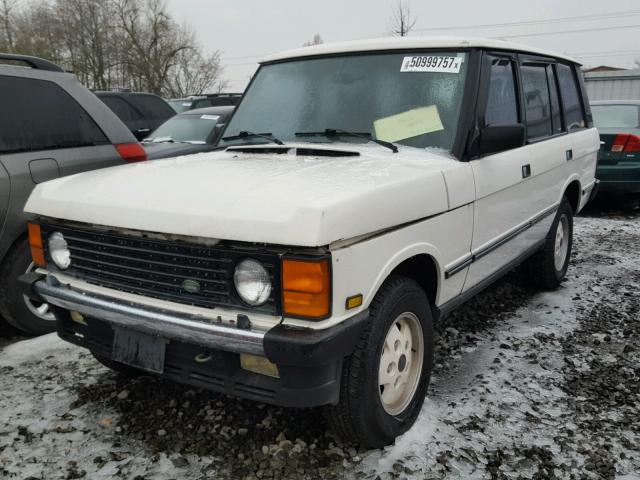 SALHC1346RA641474 - 1994 LAND ROVER RANGE ROVE WHITE photo 2