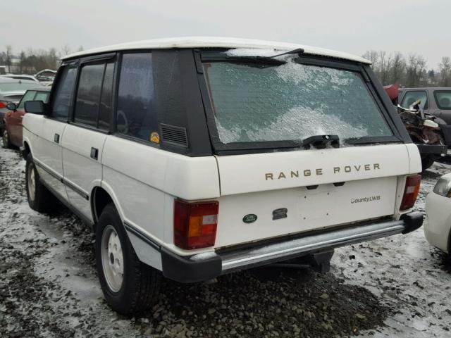 SALHC1346RA641474 - 1994 LAND ROVER RANGE ROVE WHITE photo 3