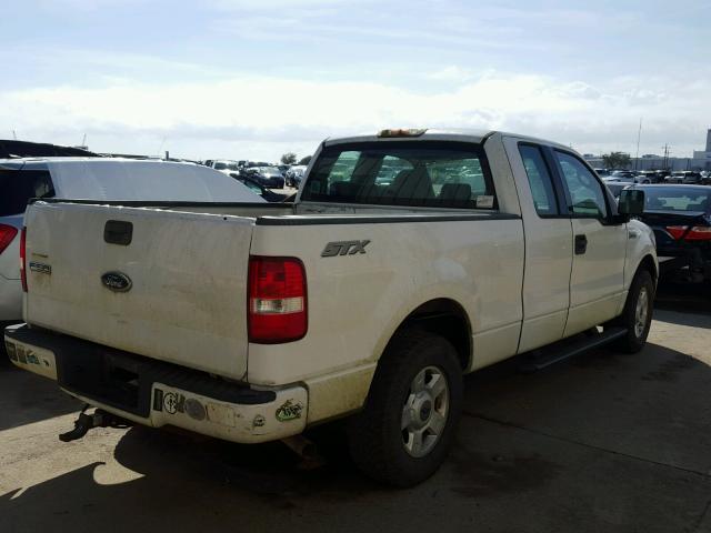 1FTRX12W34FA04587 - 2004 FORD F150 WHITE photo 4