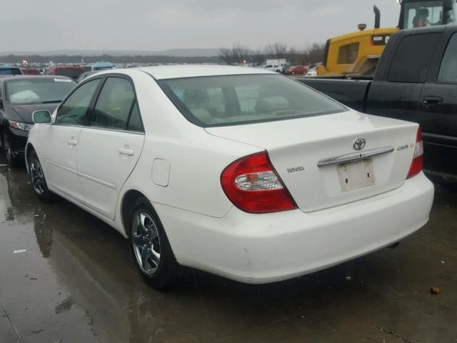 4T1BE32K63U190292 - 2003 TOYOTA CAMRY LE თეთრი ფოტო 3