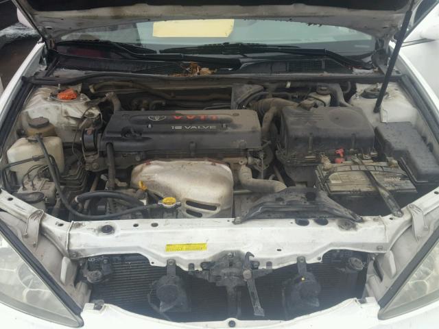 4T1BE32K63U190292 - 2003 TOYOTA CAMRY LE WHITE photo 7