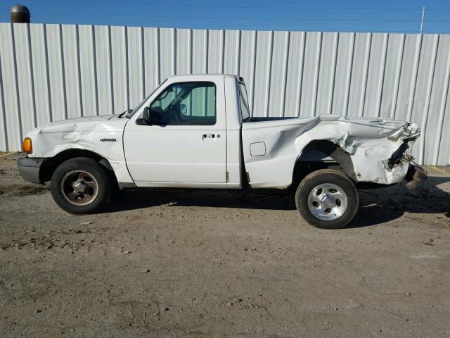 1FTYR10U13PB53533 - 2003 FORD RANGER WHITE photo 9