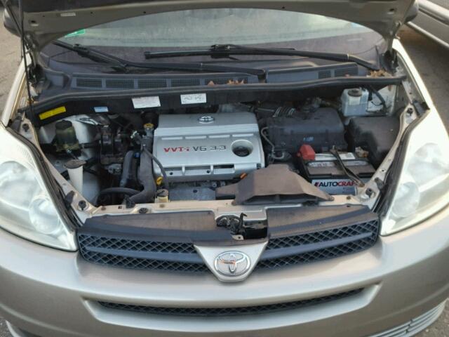 5TDZA23C44S024469 - 2004 TOYOTA SIENNA CE GOLD photo 7