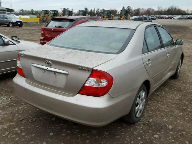 4T1BE32K44U320152 - 2004 TOYOTA CAMRY LE 米色 照片 4