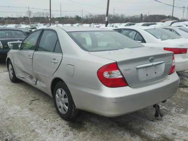 4T1BE32K54U788794 - 2004 TOYOTA CAMRY LE SILVER photo 3