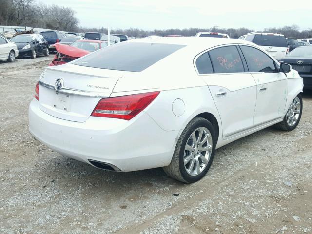 1G4GD5G33FF149214 - 2015 BUICK LACROSSE P WHITE photo 4