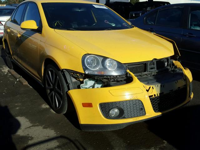 3VWWJ71K07M164076 - 2007 VOLKSWAGEN JETTA GLI YELLOW photo 1