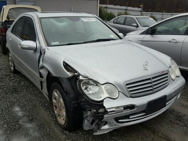 WDBRF92H36F769383 - 2006 MERCEDES-BENZ C GENERATI SILVER photo 1