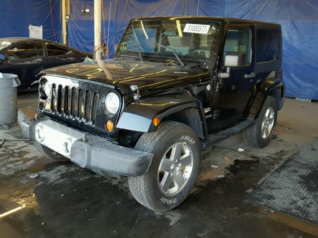 1J4AA5D18AL104313 - 2010 JEEP WRANGLER S BLACK photo 2