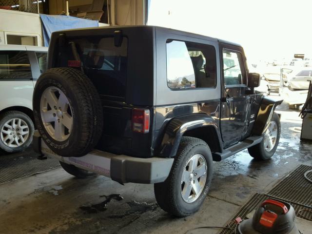 1J4AA5D18AL104313 - 2010 JEEP WRANGLER S BLACK photo 4