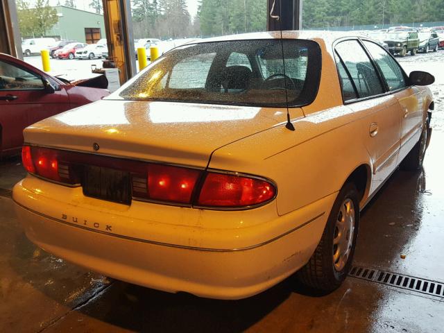 2G4WS52J911152299 - 2001 BUICK CENTURY CU WHITE photo 4