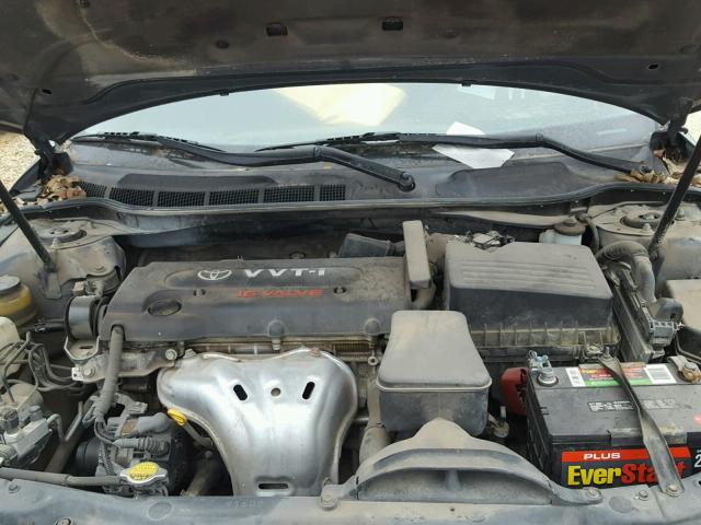 4T1BE46K17U675932 - 2007 TOYOTA CAMRY NEW GRAY photo 7