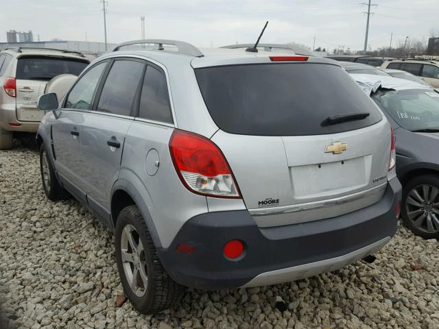 3GNAL2EK6CS557212 - 2012 CHEVROLET CAPTIVA SP SILVER photo 3