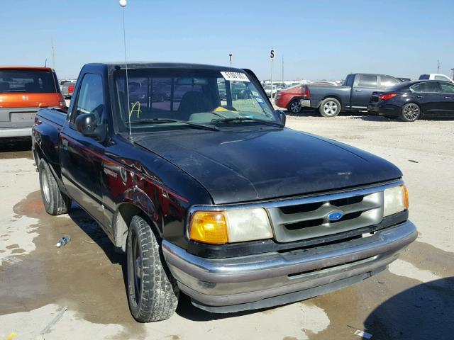 1FTCR10U8PPB40665 - 1993 FORD RANGER BLACK photo 1