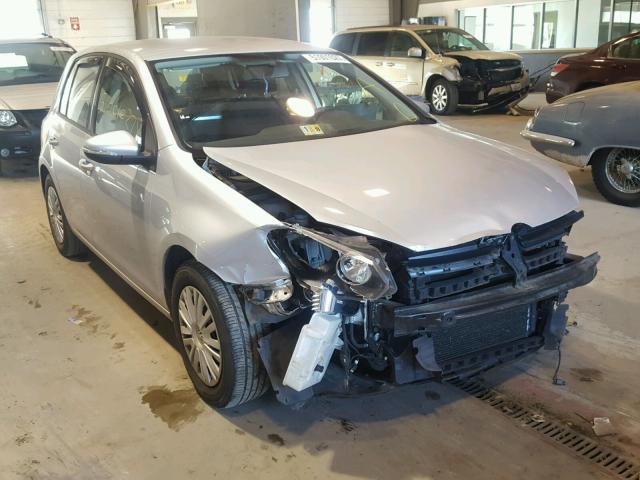 WVWDA7AJ2BW143398 - 2011 VOLKSWAGEN GOLF SILVER photo 1