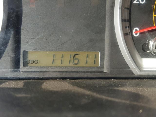 KL1TD5DE0AB114596 - 2010 CHEVROLET AVEO LS SILVER photo 8