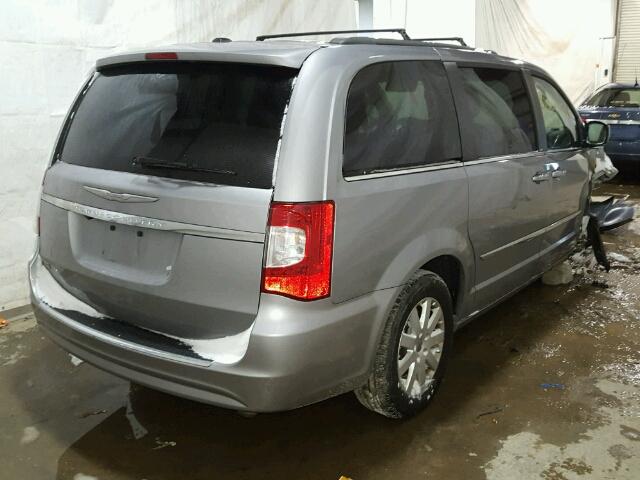 2C4RC1BG1ER324649 - 2014 CHRYSLER TOWN & COU SILVER photo 4