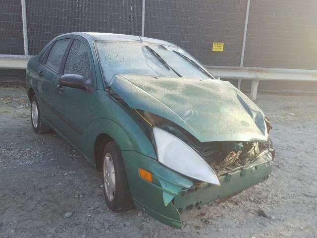 1FAFP33P52W306231 - 2002 FORD FOCUS LX GREEN photo 1