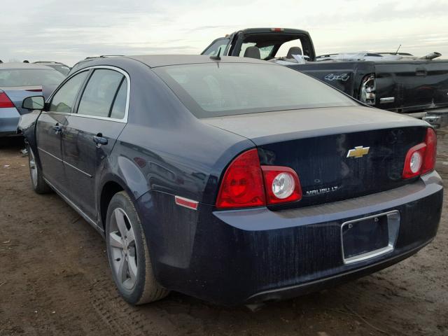 1G1ZC5E11BF116927 - 2011 CHEVROLET MALIBU 1LT BLUE photo 3