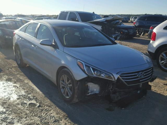 5NPE24AF6FH135070 - 2015 HYUNDAI SONATA SE SILVER photo 1