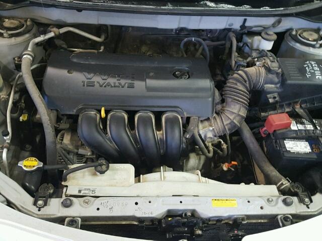 5Y2SL65807Z413138 - 2007 PONTIAC VIBE SILVER photo 7