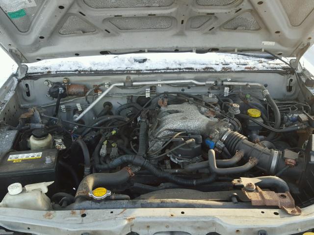 5N1ED28Y73C633819 - 2003 NISSAN XTERRA XE SILVER photo 7