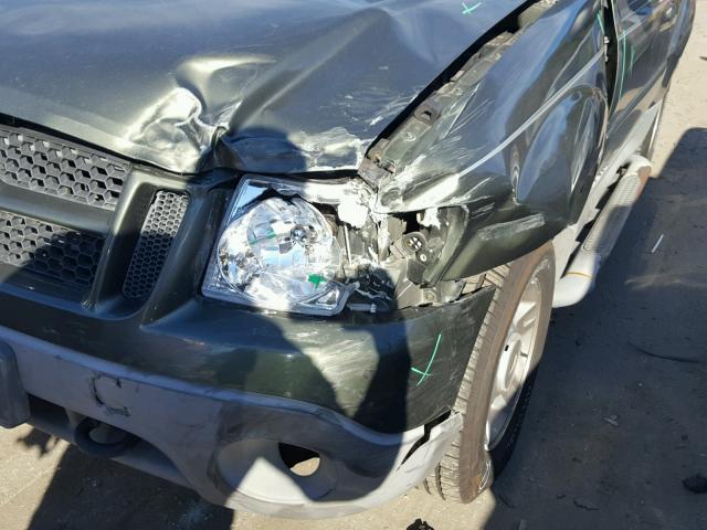 1FMYU60E92UA95901 - 2002 FORD EXPLORER S 绿色 照片 9