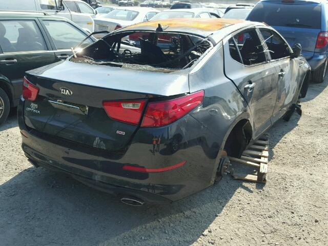 KNAGM4A76F5662289 - 2015 KIA OPTIMA LX BLACK photo 4